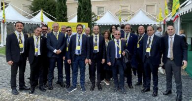 Delegazione Coldiretti Calabria per gli 80 anni di Coldiretti con il Presidente Sergio Mattarella