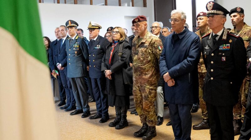 Intitolata a Gianluca Spina l’aula magna della caserma “Pepe-Bettoja” di Catanzaro