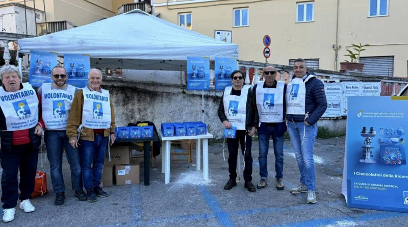 “I cioccolatini della ricerca”: sensibilità e generosità dei roglianesi verso le iniziative Airc